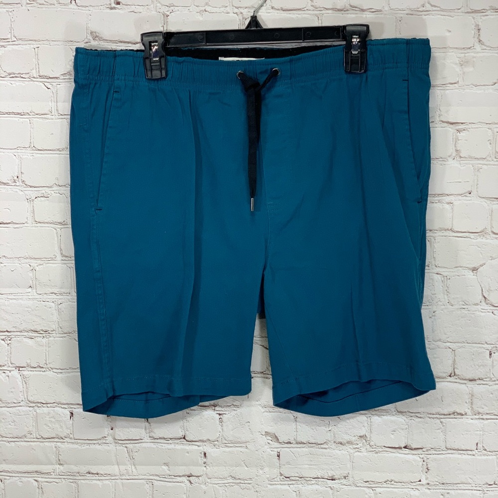 Mr Swim Turquoise Cotton Beach Shorts Size xxl